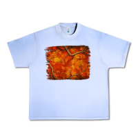 Grape Ice orange hunter camouflage pattern brushstroke Urban Heavy Tee - Jasminsmagicworld