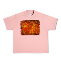 Salmon orange hunter camouflage pattern brushstroke Urban Heavy Tee - Jasminsmagicworld