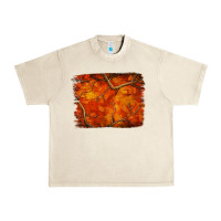 Sandshell orange hunter camouflage pattern brushstroke Urban Heavy Tee - Jasminsmagicworld