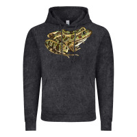 Vintage Black northern leopard frog Vintage Hoodie - LillyAllenDesigns