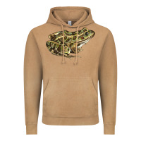 Vintage Camel northern leopard frog Vintage Hoodie - LillyAllenDesigns