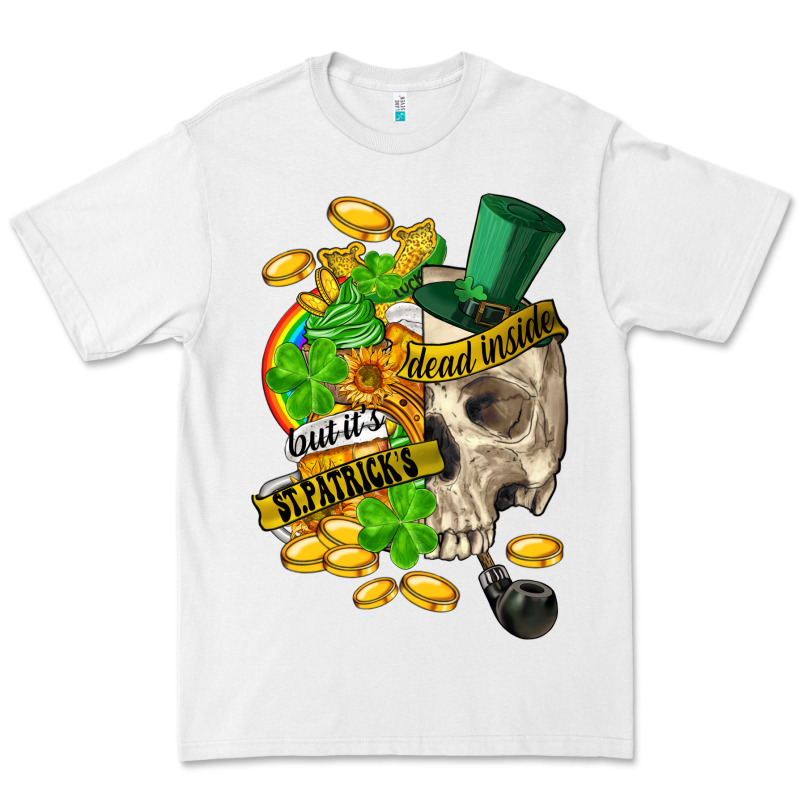 When You Are Dead Inside But Its St.patricks Premium Tee by FaDigitalArtStudio | Teevron