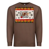 Chestnut very merry teacher Premium Sweatshirt - Jasminsmagicworld
