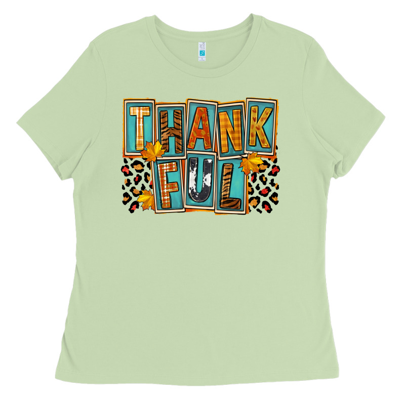 Thankful Ladies Tee by FaDigitalArtStudio | Teevron