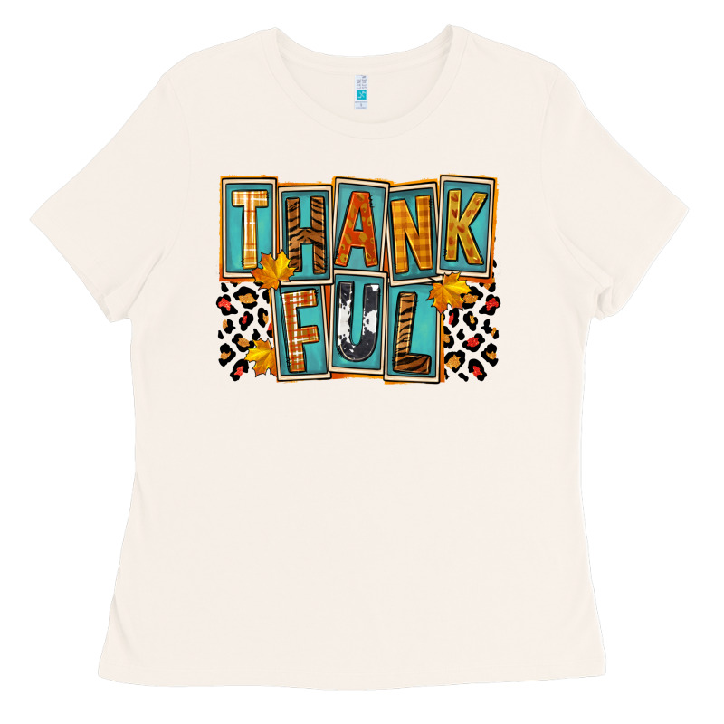 Thankful Ladies Tee by FaDigitalArtStudio | Teevron