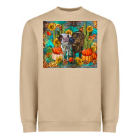 Mushroom fall heifer cows Heavyweight Sweatshirt - RanaPortraitStore