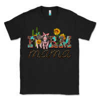 Black farm mama with baby pigs Classic Tee - Artiststas