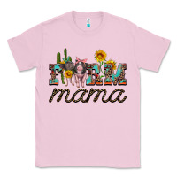 Bubblegum Pink farm mama with baby pigs Classic Tee - Artiststas