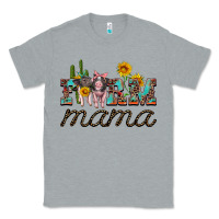 Heather Grey farm mama with baby pigs Classic Tee - Artiststas
