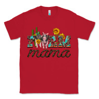 Red farm mama with baby pigs Classic Tee - Artiststas