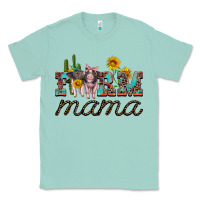 Seafoam farm mama with baby pigs Classic Tee - Artiststas