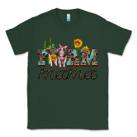Sports Green farm mama with baby pigs Classic Tee - Artiststas