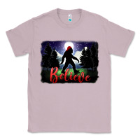 Bigfoot Believe Christmas Classic Tee | Teevron