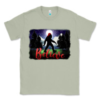 Matcha bigfoot believe christmas Classic Tee - FaDigitalArtStudio