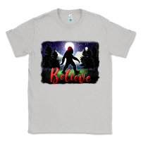Moon Dust bigfoot believe christmas Classic Tee - FaDigitalArtStudio