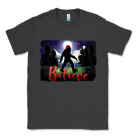 Smoke bigfoot believe christmas Classic Tee - FaDigitalArtStudio