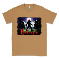 Toasted Coconut bigfoot believe christmas Classic Tee - FaDigitalArtStudio