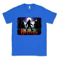 True Royal bigfoot believe christmas Classic Tee - FaDigitalArtStudio