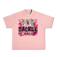 Salmon tackle cancer with ghosts playing football Urban Heavy Tee - LillyAllenDesigns