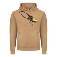 Vintage Camel Hercules Beetle Side Vintage Hoodie - LillyAllenDesigns