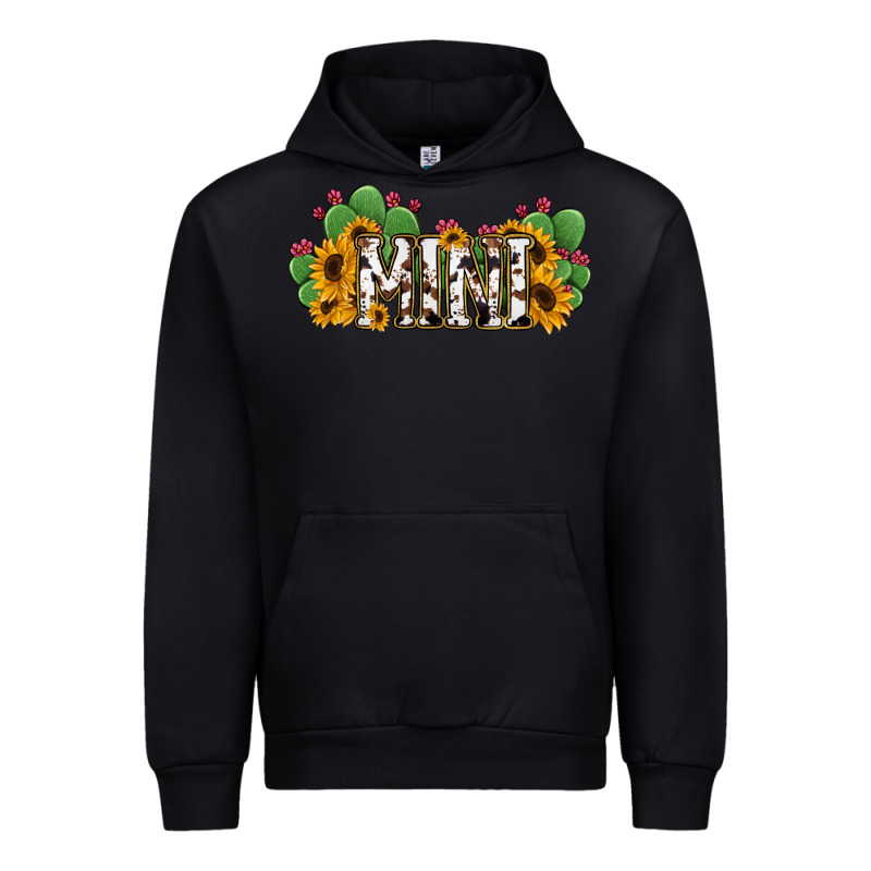 Cactus Cowhide Sunflower Mama And Mini Set Urban Hoodie by Jasminsmagicworld | Teevron