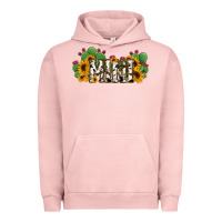 Pigment Salmon Cactus Cowhide Sunflower Mama and Mini Set Urban Hoodie - Jasminsmagicworld