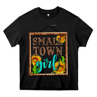 Black small town girl olivia Heavy Core Tee - OliviaCreatesArt
