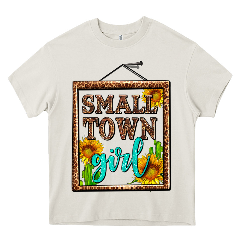 Small Town Girl Olivia Heavy Core Tee by OliviaCreatesArt | Teevron