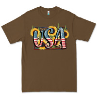 Cacao USA 4th of July Premium Tee - FaDigitalArtStudio
