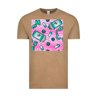 Vintage Coffee Western Medicine Seamless Pattern Vintage Tee - BundleAndBundleShop
