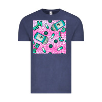 Western Medicine Seamless Pattern Vintage Tee | Teevron