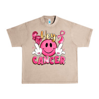 French Oak hey cancer with middle fingers Urban Heavy Tee - LillyAllenDesigns