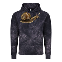 Cloud Black snail Vintage Hoodie - LillyAllenDesigns