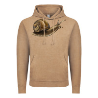 Vintage Coffee snail Vintage Hoodie - LillyAllenDesigns