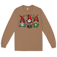 Toasted Coconut christmas gnomes celebration Long Sleeve Tee - CowhideDigitalArt