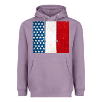 Lavender custom text american flag(used font 'doctrin Heavyweight Hoodie - Jasminsmagicworld