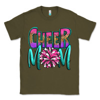 Army Green cheer mom Classic Tee - OliviaCreatesArt