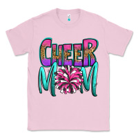 Bubblegum Pink cheer mom Classic Tee - OliviaCreatesArt