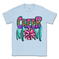 Dusty Blue cheer mom Classic Tee - OliviaCreatesArt