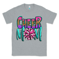Heather Grey cheer mom Classic Tee - OliviaCreatesArt