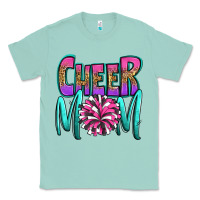 Seafoam cheer mom Classic Tee - OliviaCreatesArt