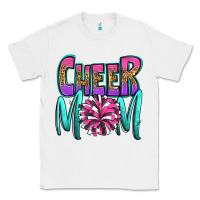 White cheer mom Classic Tee - OliviaCreatesArt