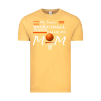 Vintage Mustard My Favorite Basketball Player Calls Me Mom Vintage Tee - Bettercallsaul