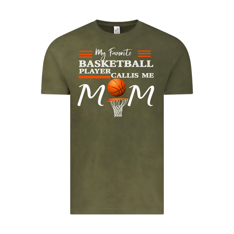 My Favorite Basketball Player Calls Me Mom Vintage Tee by Bettercallsaul | Teevron