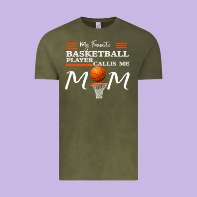 My Favorite Basketball Player Calls Me Mom Vintage Tee Designed By Bettercallsaul