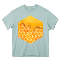 Arona honeycomb fa element Heavy Core Tee - FaDigitalArtStudio