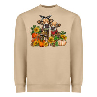 Mushroom Fall heifer cows Heavyweight Sweatshirt - RanaPortraitStore