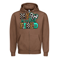 Chestnut my heart is on that field soccer Zipper Hoodie - Jasminsmagicworld