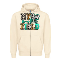 Sandshell my heart is on that field soccer Zipper Hoodie - Jasminsmagicworld