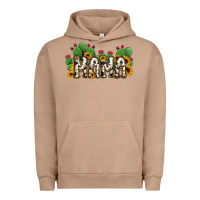 Pigment Burro Cactus Cowhide Sunflower Mama and Mini Set Urban Hoodie - Jasminsmagicworld